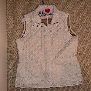 Burberry quilted vest